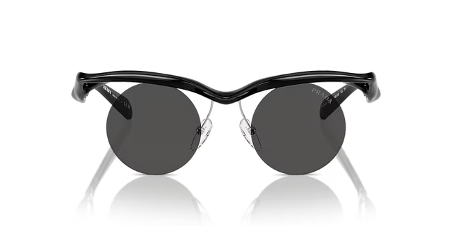Prada PR A24S Oversized Sunglasses – Black Frame Main Image