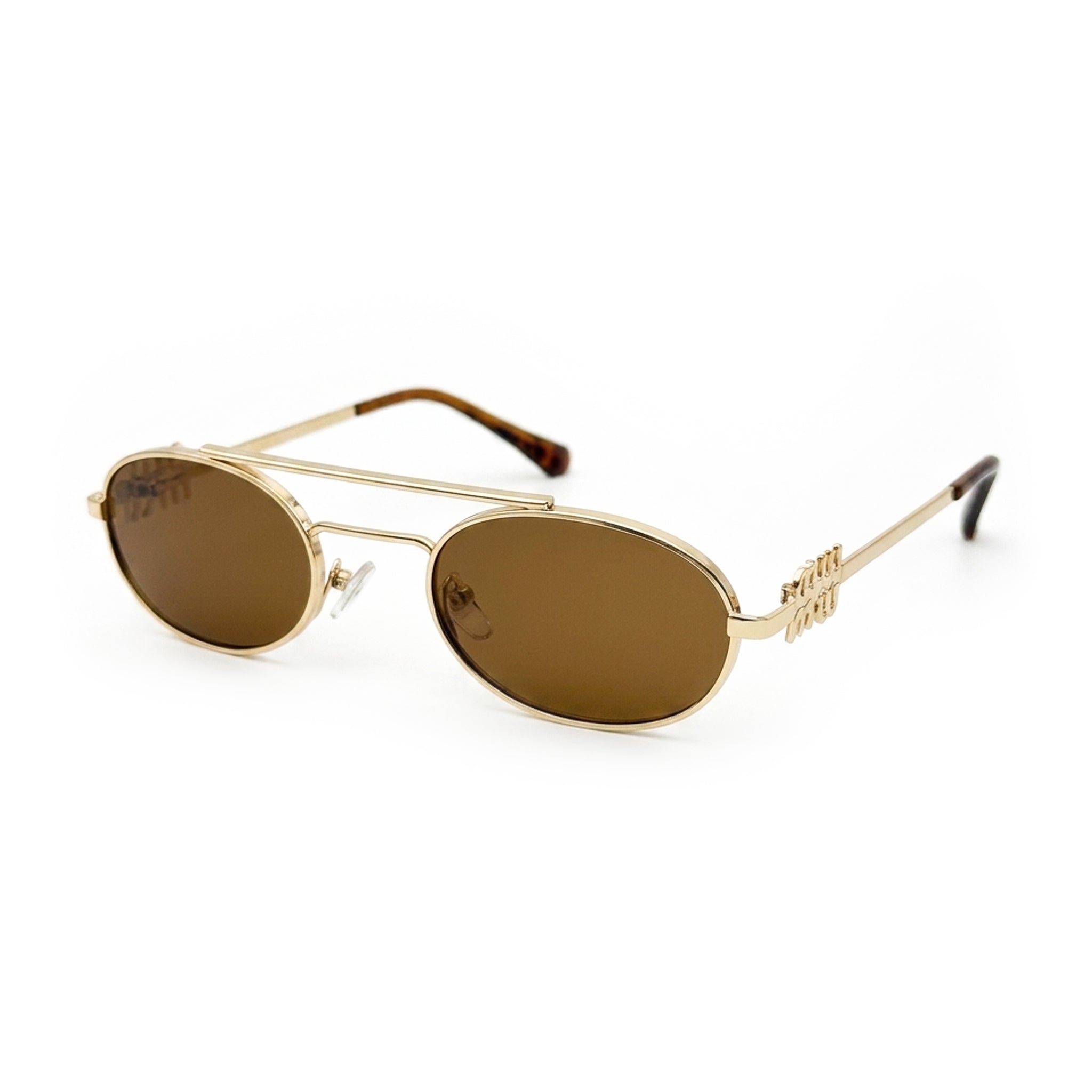 Miu Miu MU 54ZG Sunglasses – Women's Green Tinted Frame