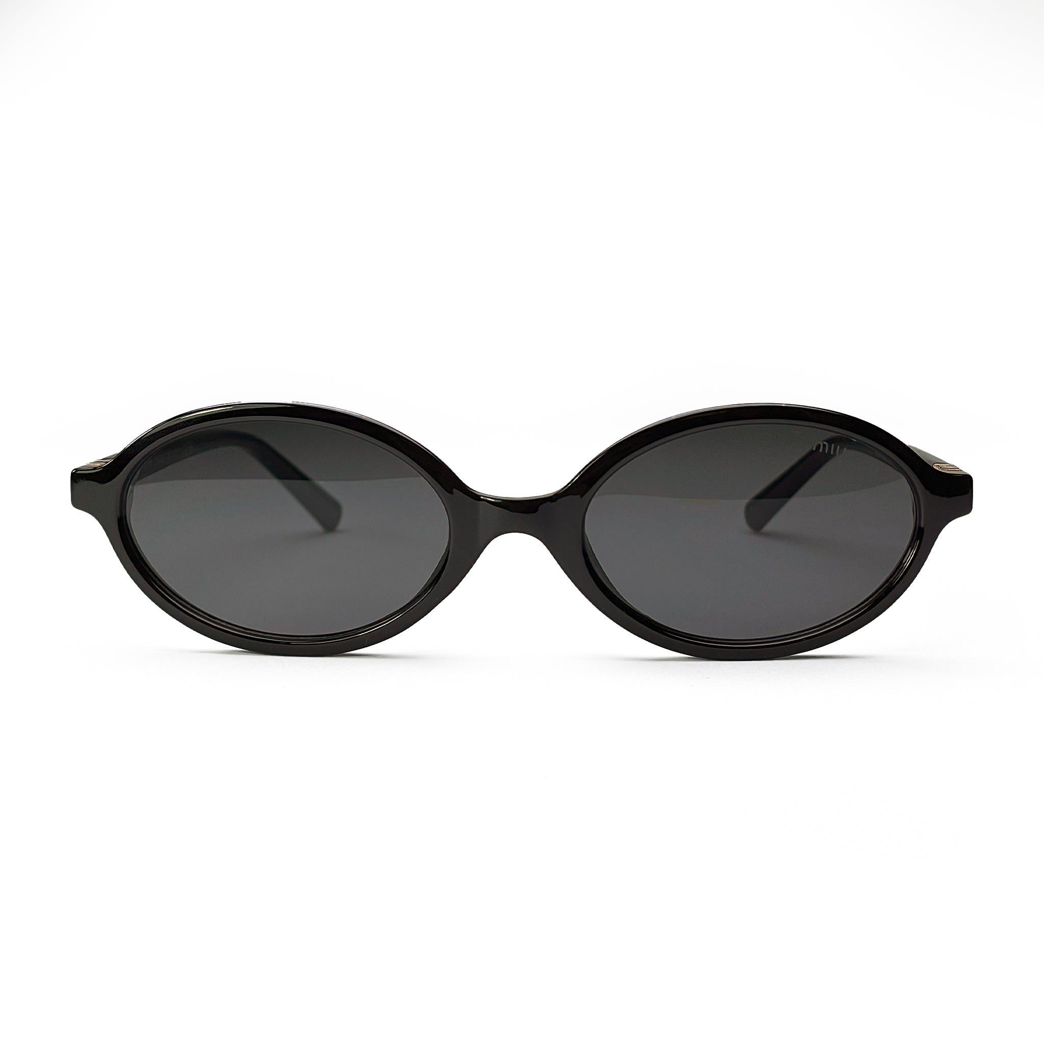Miu Miu Sunglasses – Women's Black Acetate Frame