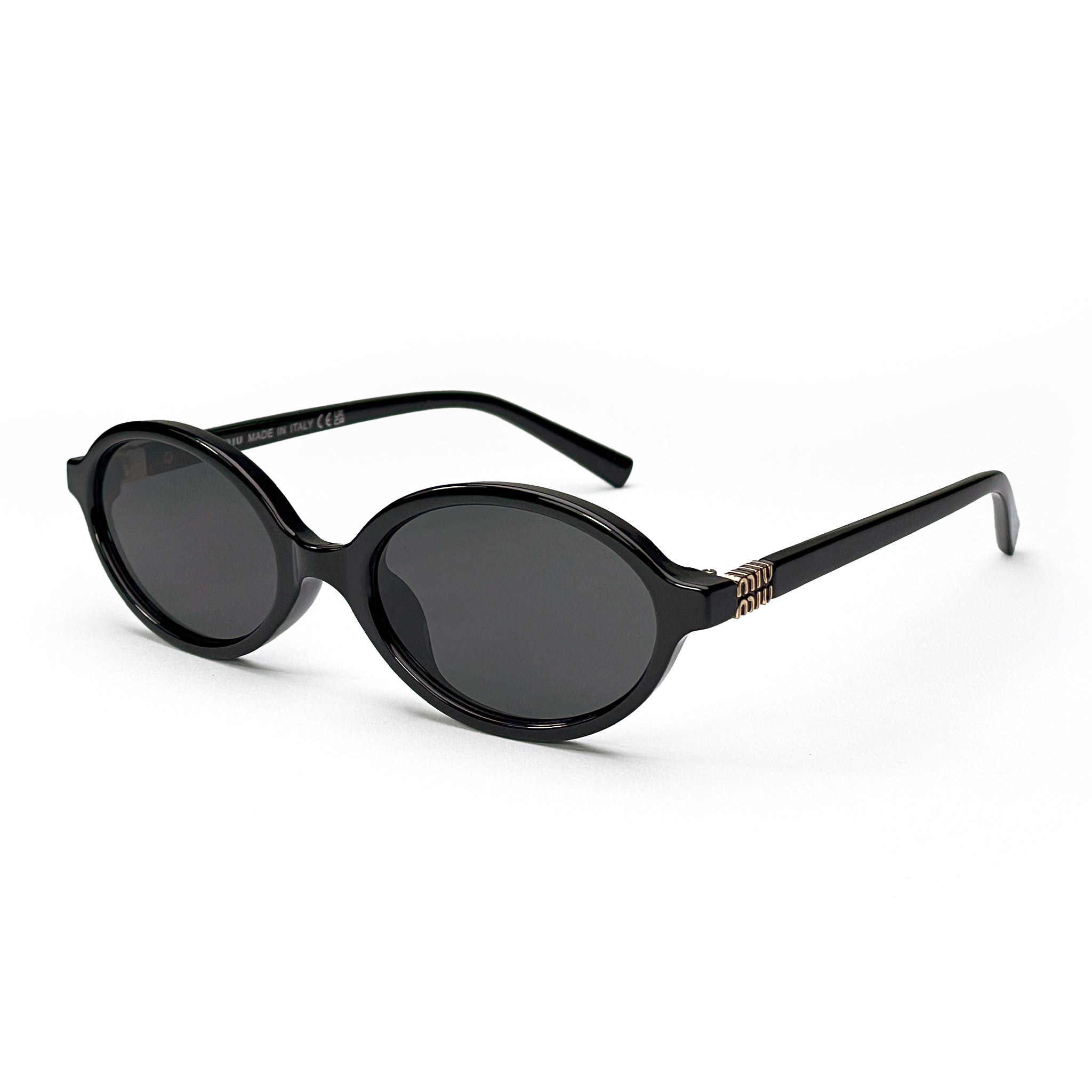 Miu Miu Sunglasses – Women's Black Acetate Frame