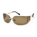 Miu Miu MU A55S Sunglasses – Women's Bold Oversized Frame