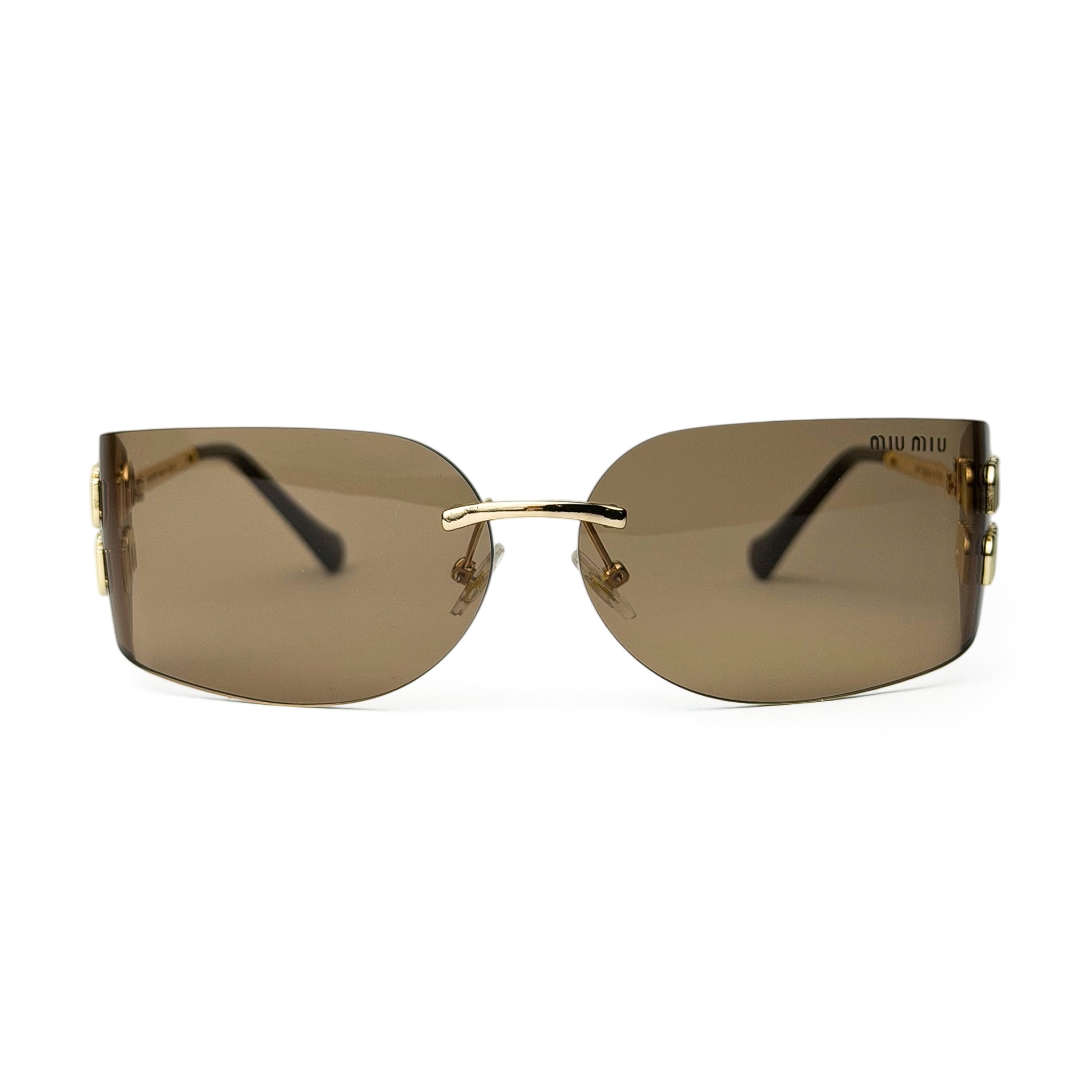 Miu Miu MU A55S Sunglasses – Women's Bold Oversized Frame
