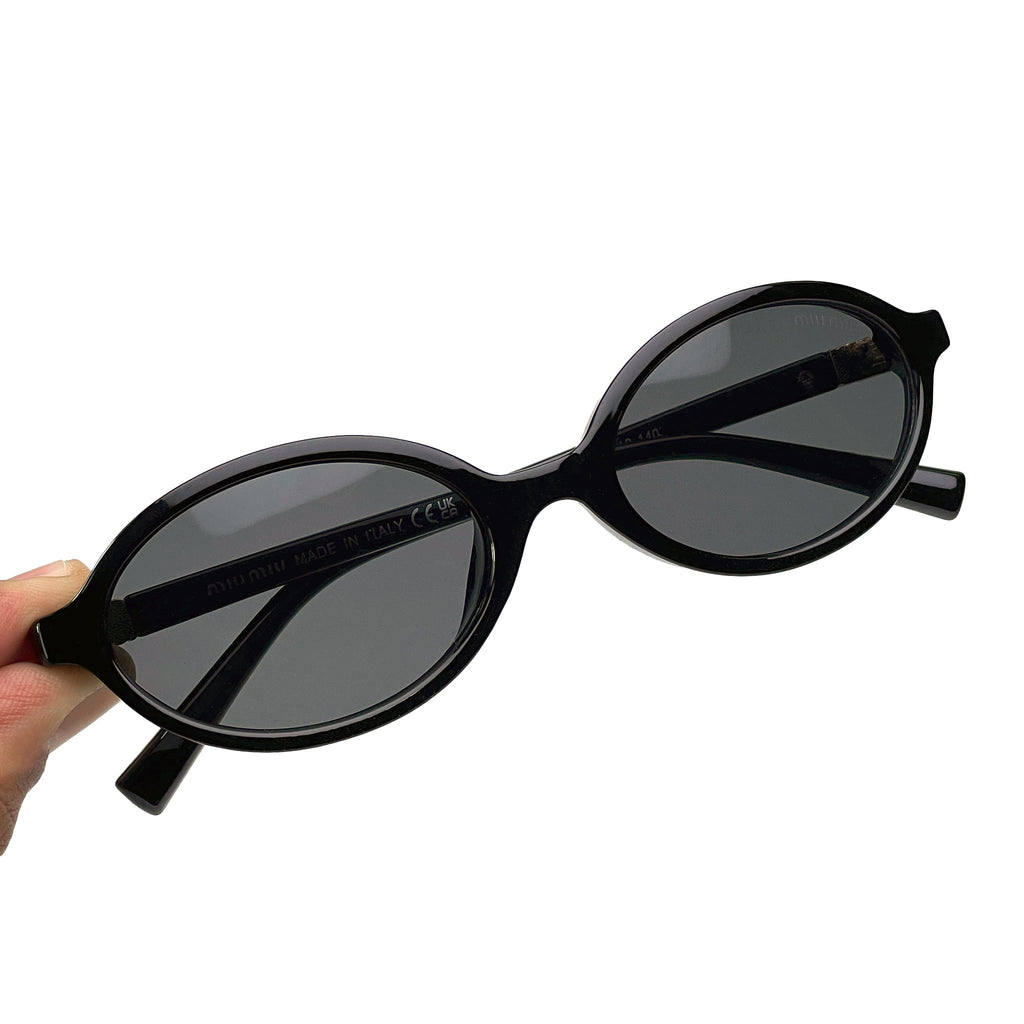 Miu Miu Sunglasses – Women's Black Acetate Frame