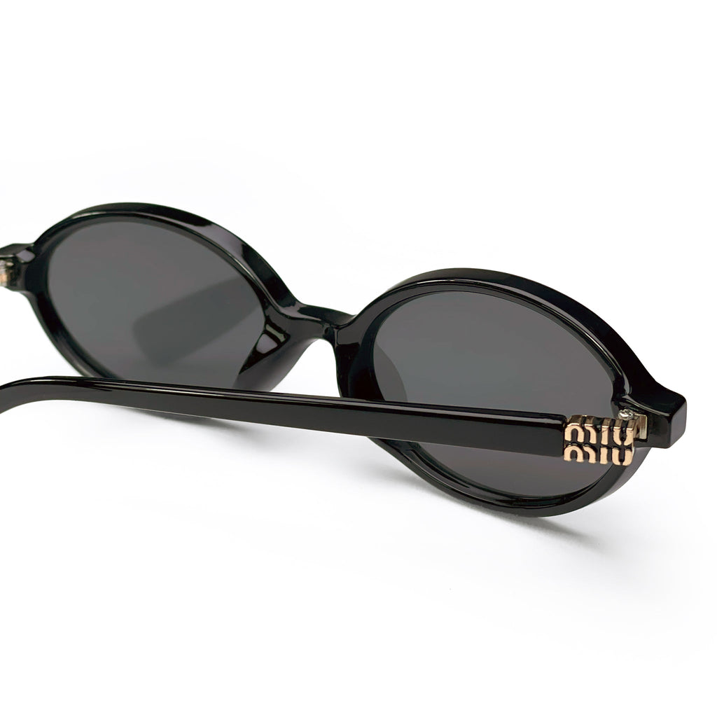 Miu Miu Sunglasses – Women's Black Acetate Frame