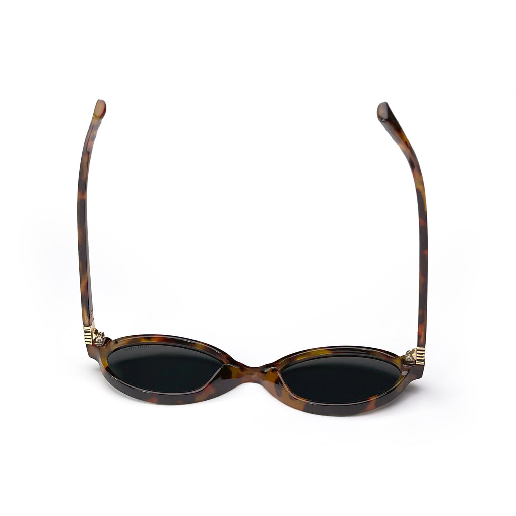 Miu Miu Tiger Black Sunglasses – Statement Women's Frame