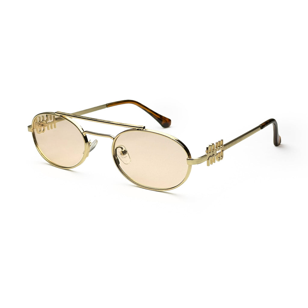 Miu Miu MU 54ZS Sunglasses – Women's Light Tinted Frame