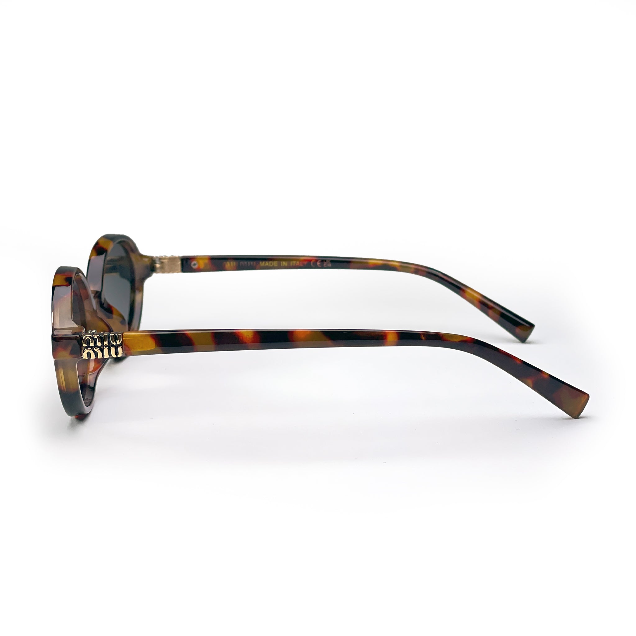 Miu Miu Tiger Black Sunglasses – Statement Women's Frame