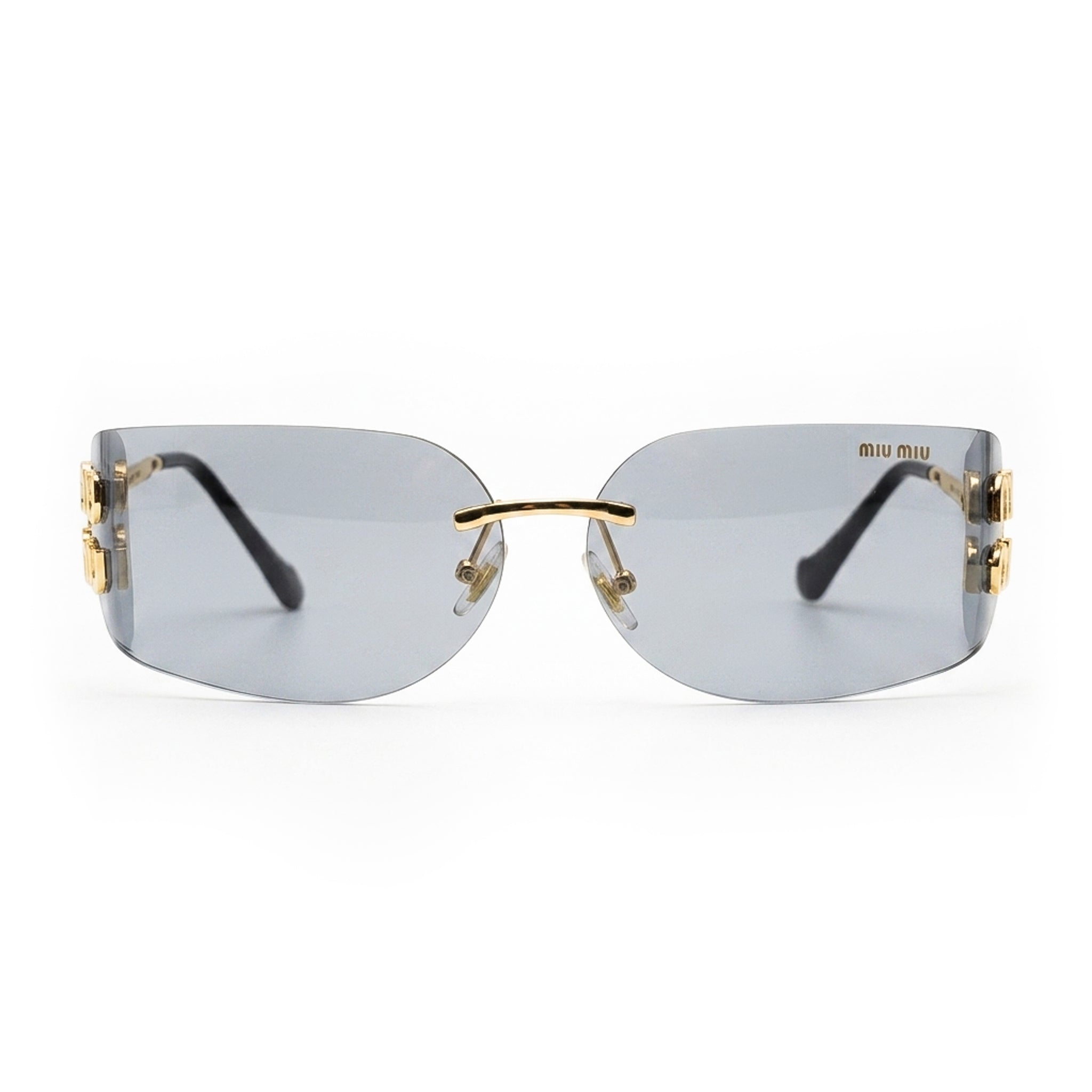 Miu Miu MU A54S Sunglasses – Women's Geometric Editorial Frame