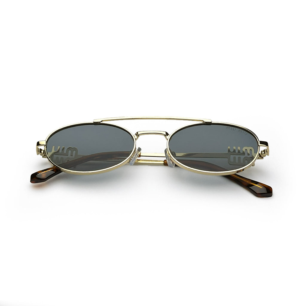 Miu Miu MU 54ZD Sunglasses – Women's Deep Tinted Frame
