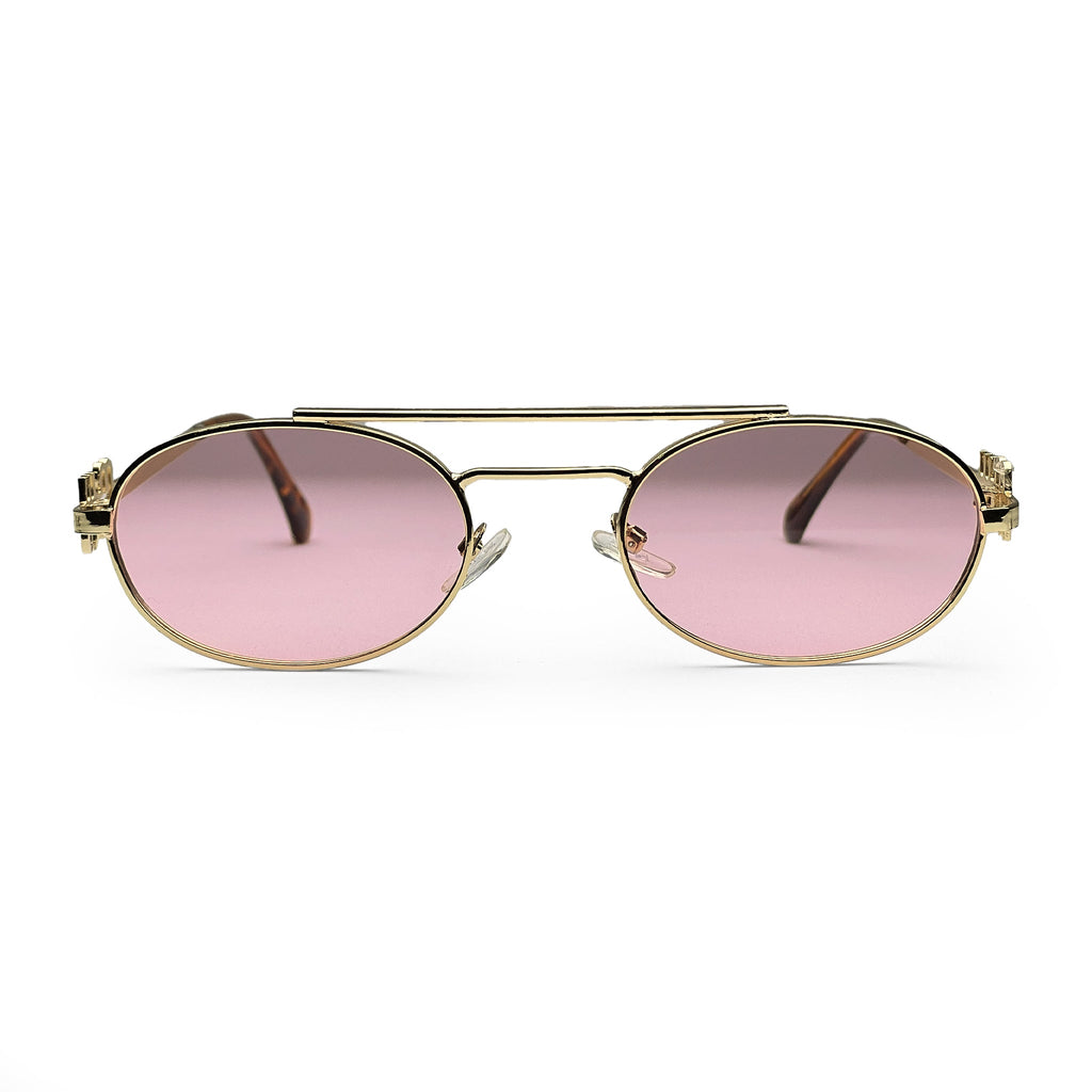 Miu Miu MU 54ZR Sunglasses – Women's Rose Tinted Frame