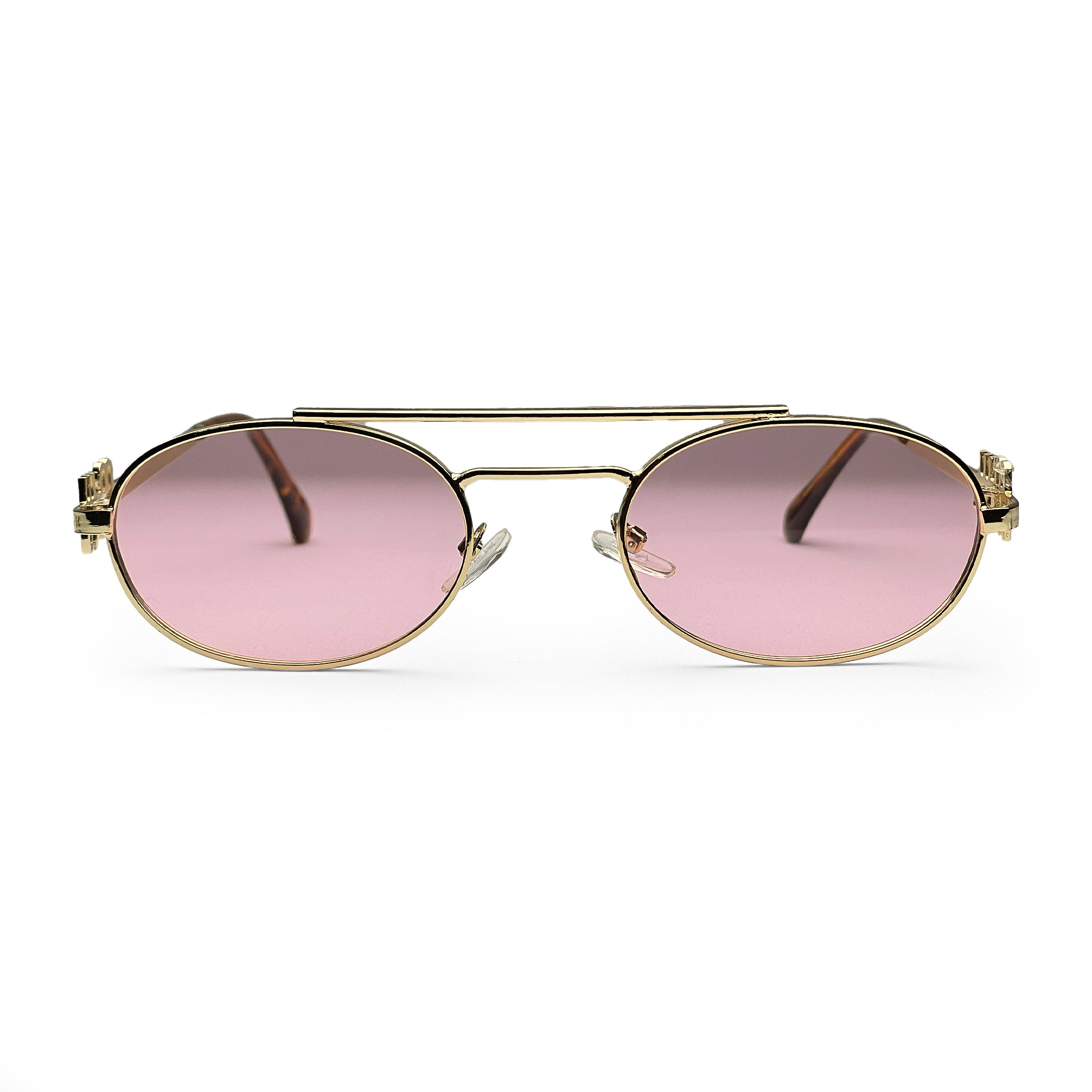 Miu Miu MU 54ZR Sunglasses – Women's Rose Tinted Frame