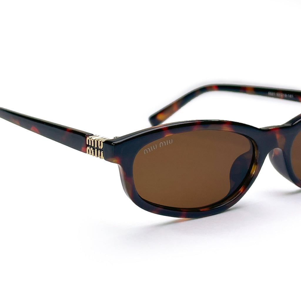 Miu Miu MU1 Sunglasses – Women's Signature Frame