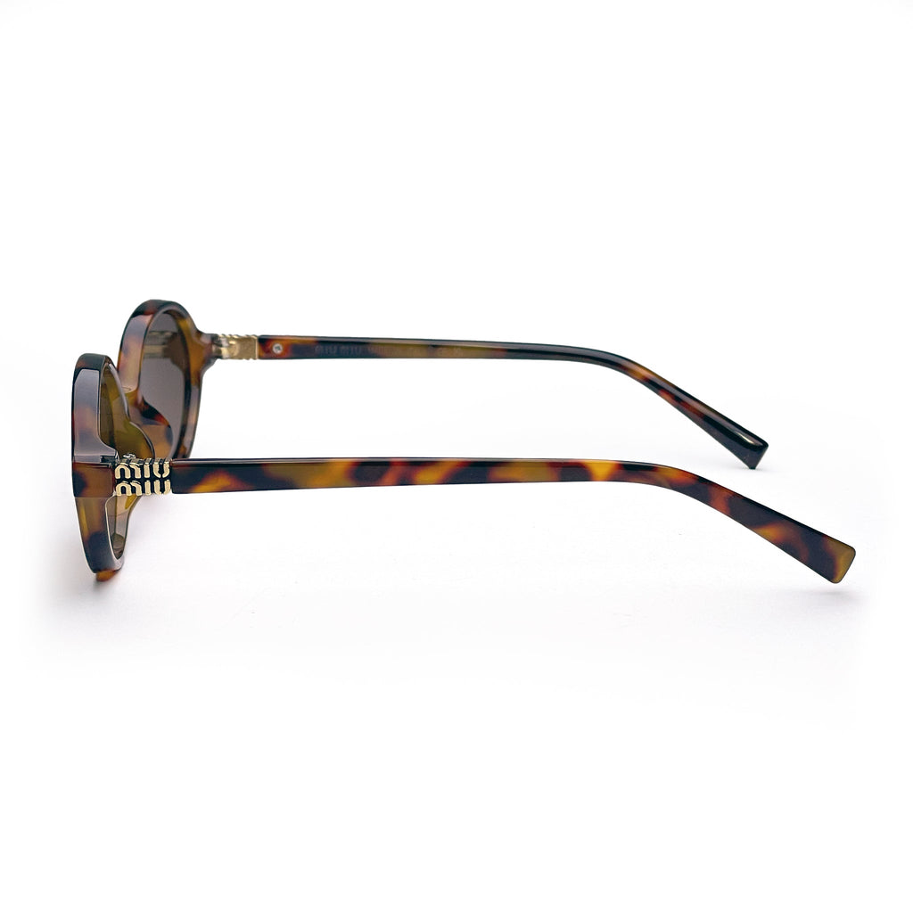 Miu Miu Sunglasses – Women's Brown Tinted Frame