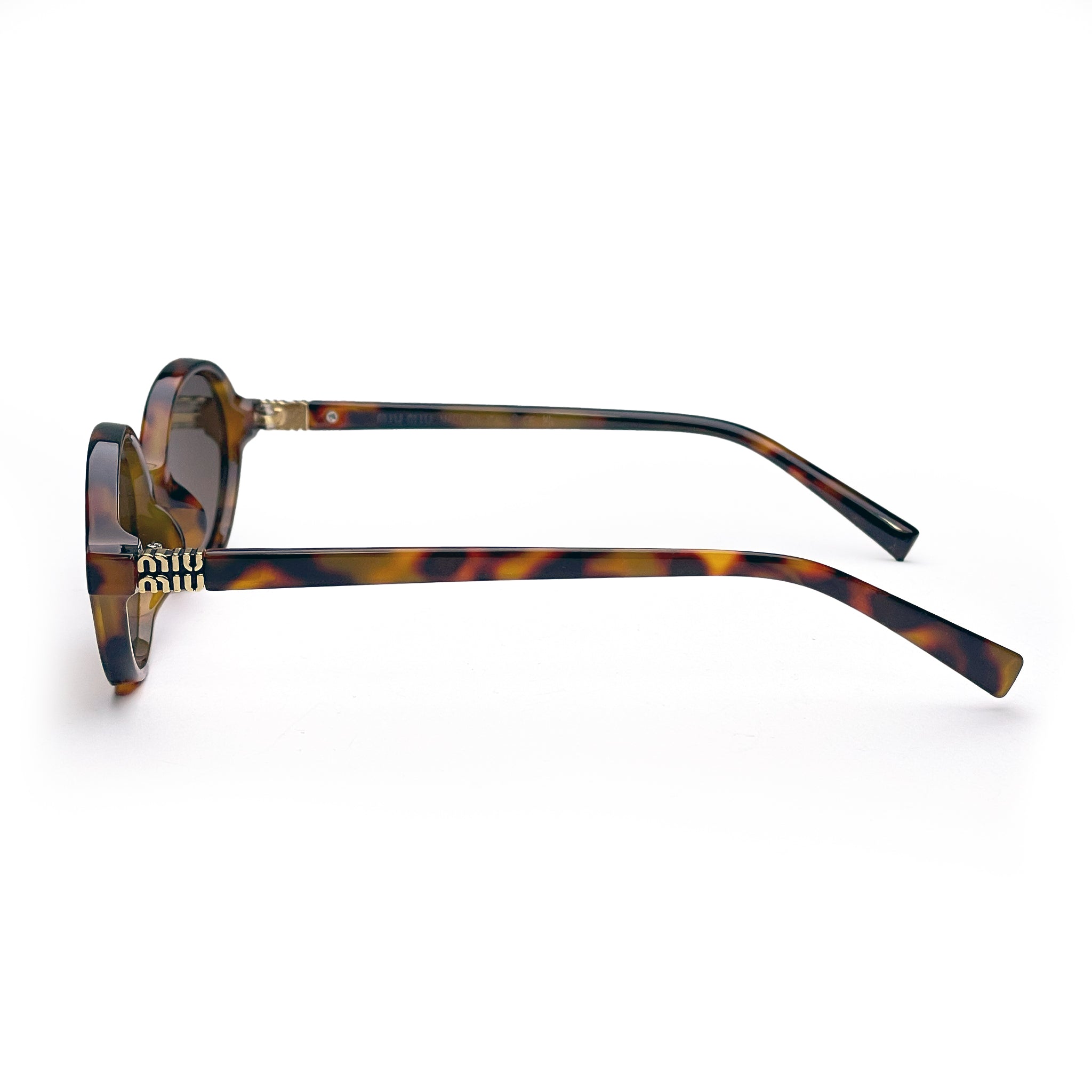 Miu Miu Sunglasses – Women's Brown Tinted Frame