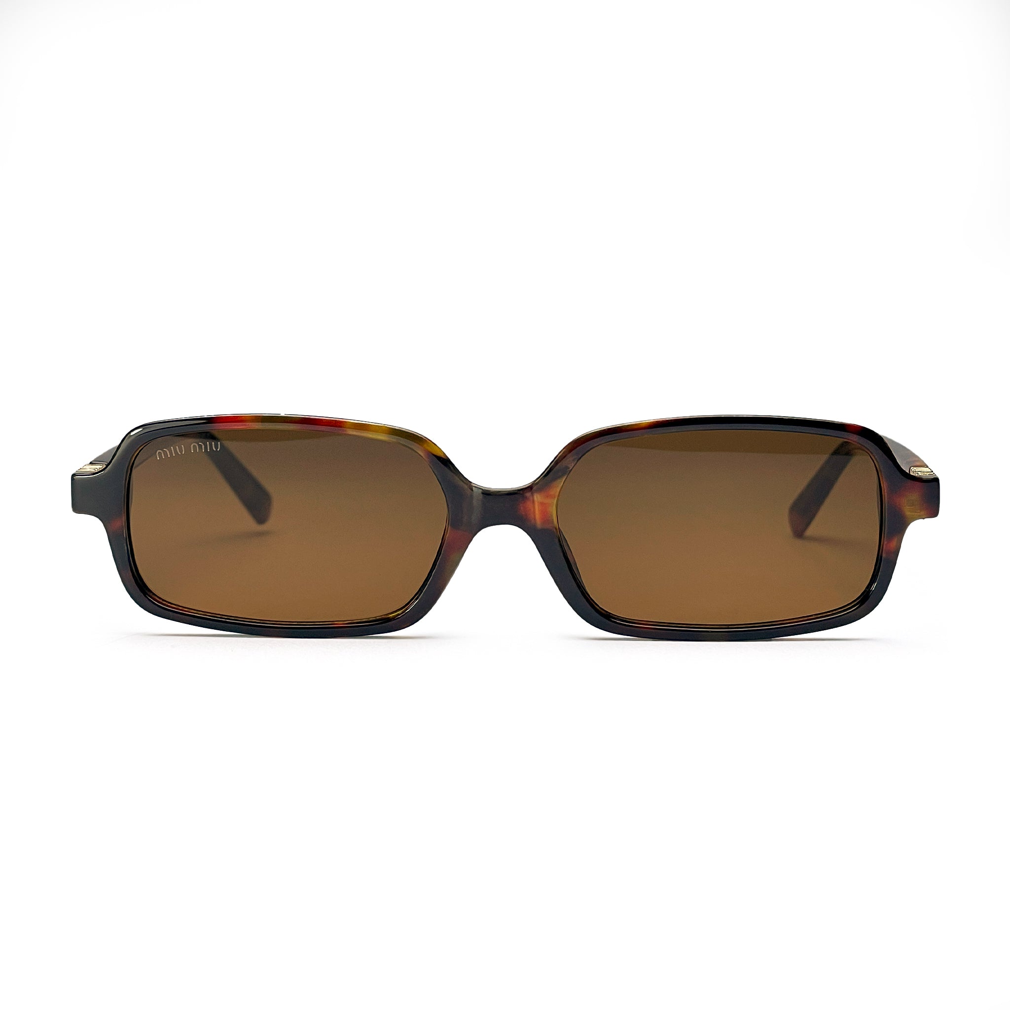 Miu Miu MU 11ZS3 Sunglasses – Women's Iconic Square Frame