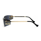 Miu Miu MU A53S Sunglasses – Women's Square Balanced Frame