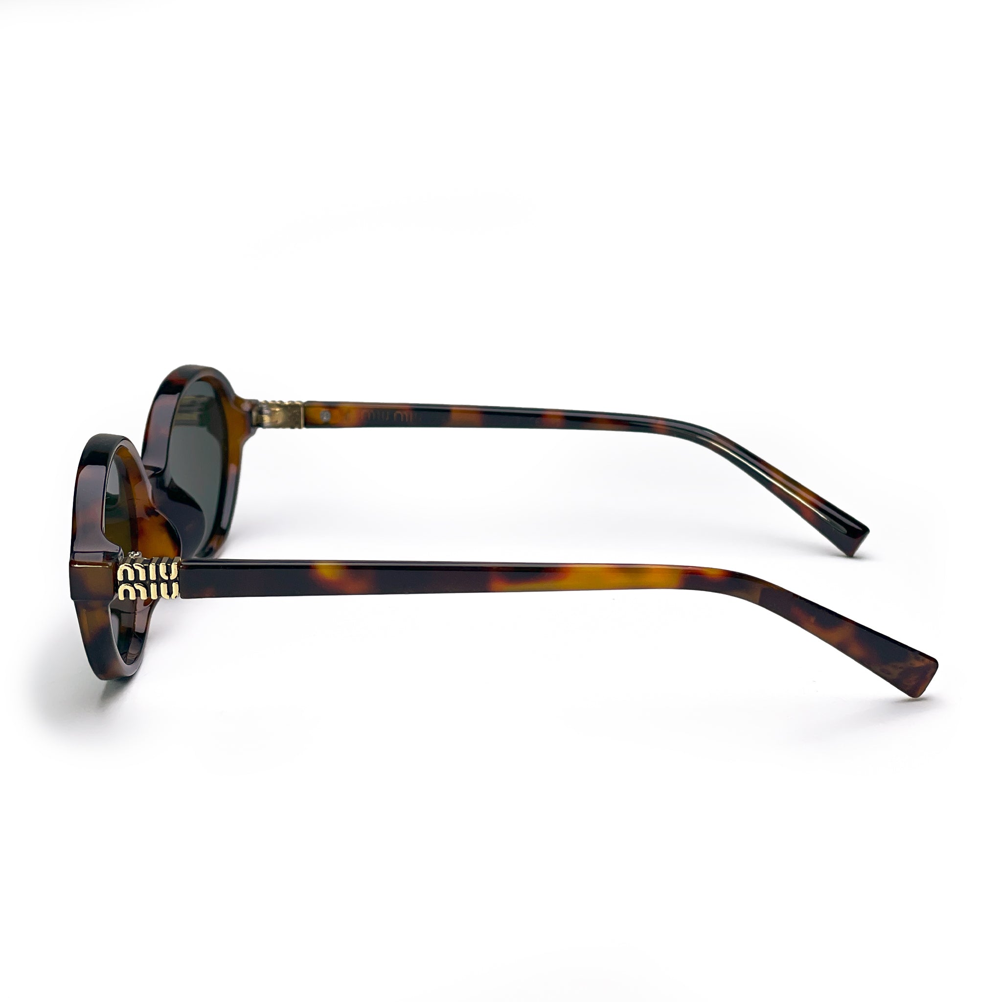 Miu Miu Sunglasses – Women's Green Tinted Frame