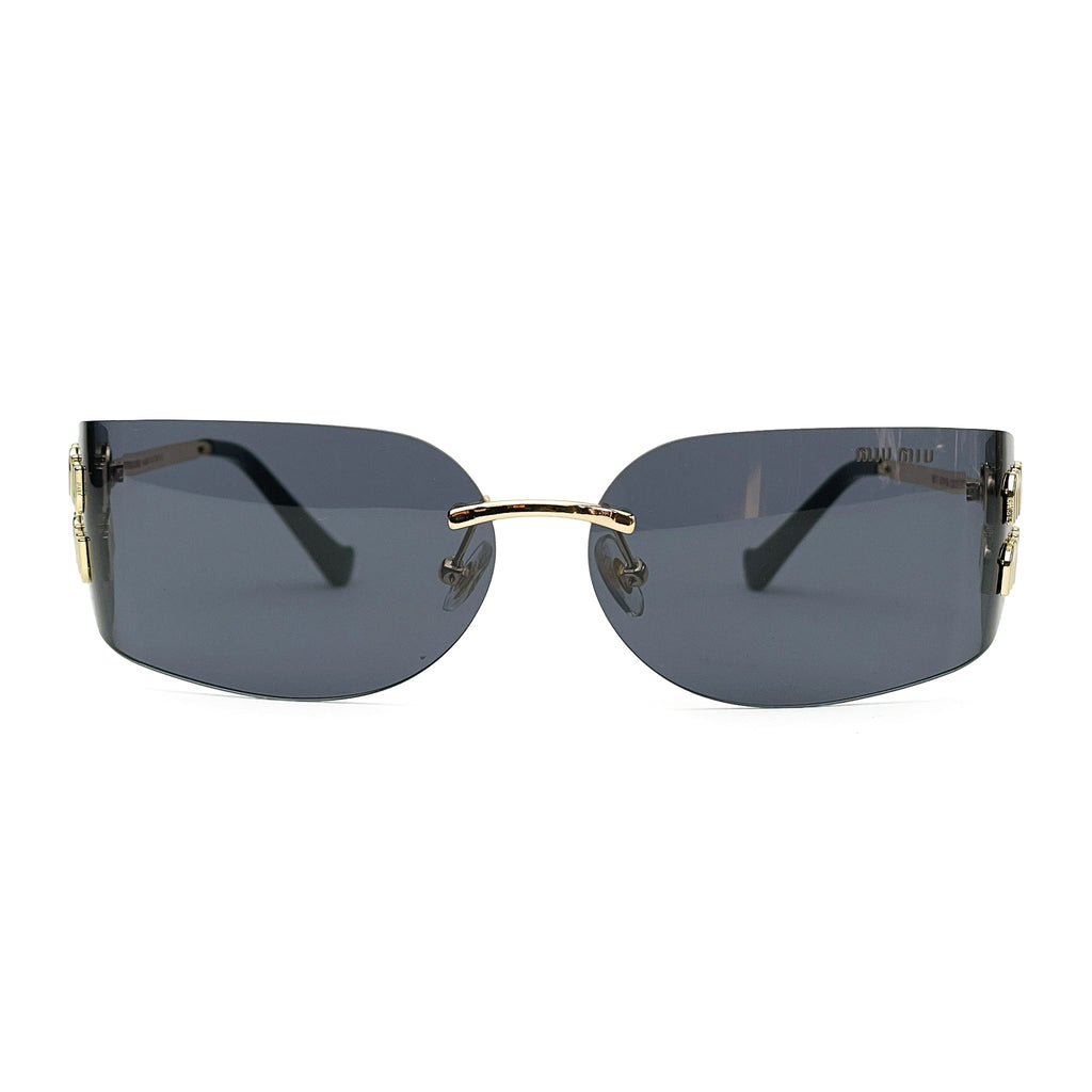 Miu Miu MU A53S Sunglasses – Women's Square Balanced Frame