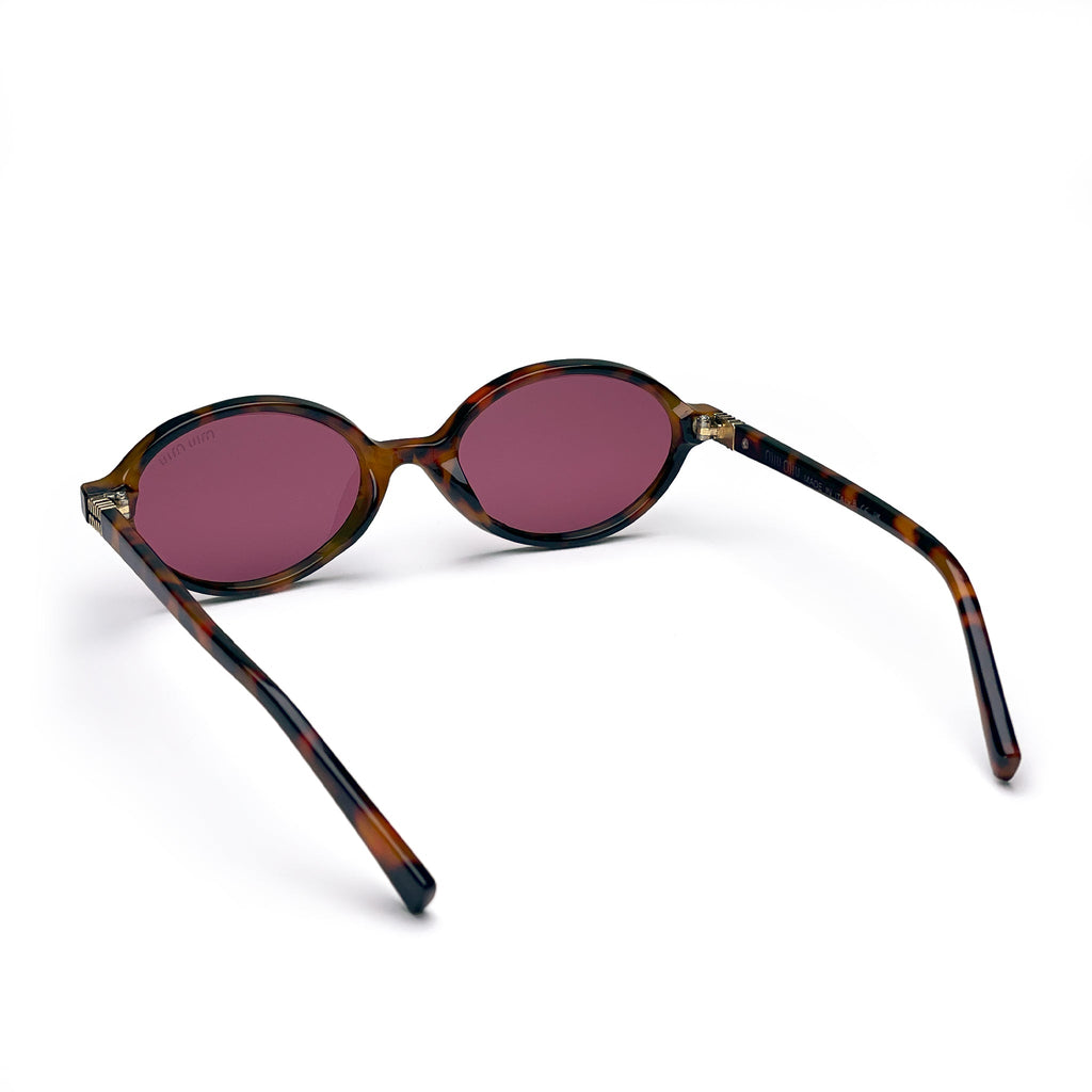 Miu Miu Sunglasses – Women's Dark Pink Frame