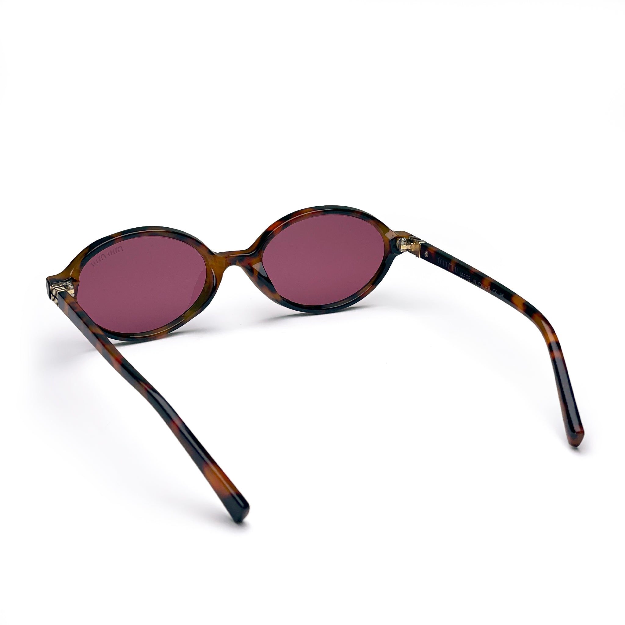Miu Miu Sunglasses – Women's Dark Pink Frame