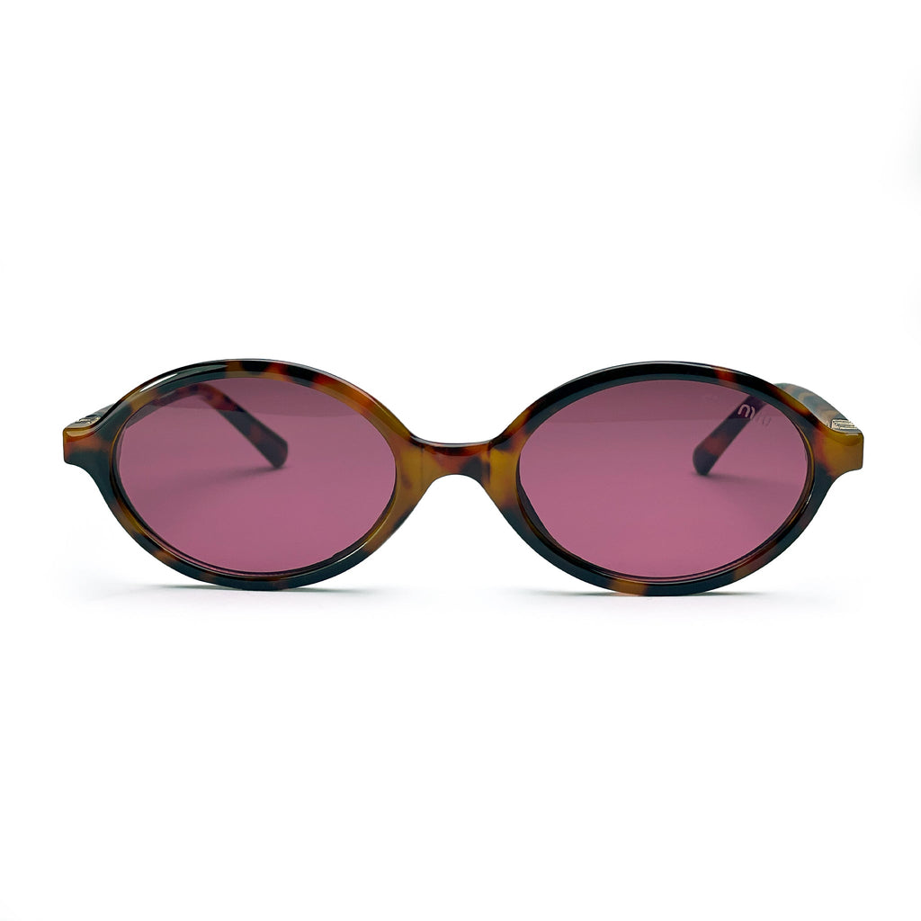 Miu Miu Sunglasses – Women's Dark Pink Frame