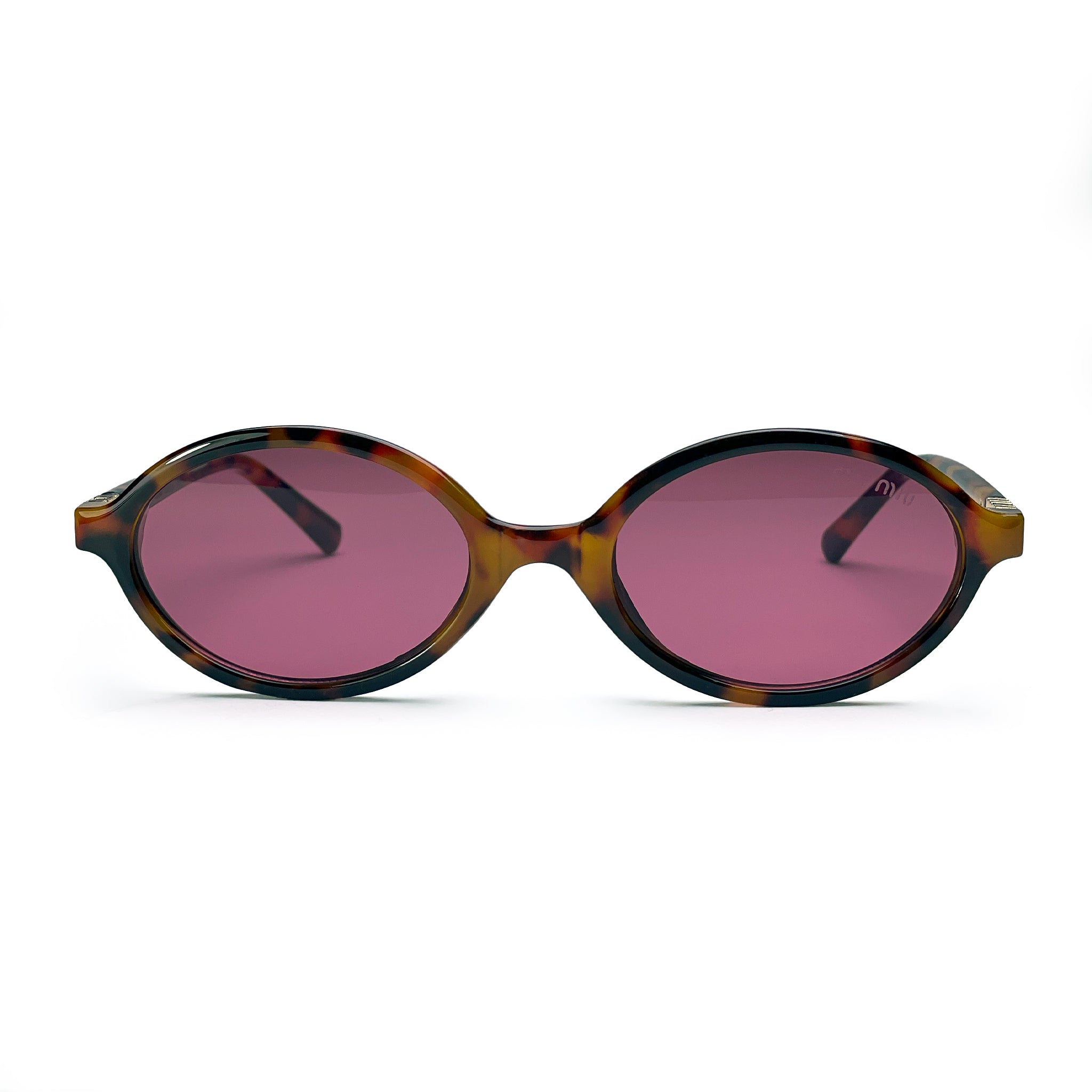 Miu Miu Sunglasses – Women's Dark Pink Frame