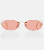 Fendi Alex Optical Sunglasses – Rimless Round Frames