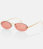 Fendi Alex Optical Sunglasses – Rimless Round Frames